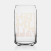 Gefühl wie Fall Dosenglas (Rückseite)