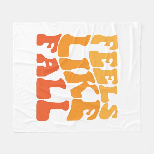 Gefühl wie Fall Fleecedecke (Vorderseite (Horizontal))