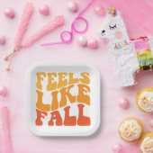 Gefühl wie Fall Pappteller (Party)