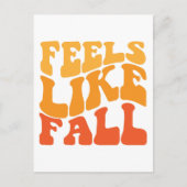 Gefühl wie Fall Postkarte (Vorderseite)