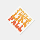 Gefühl wie Fall Serviette (Ecke)