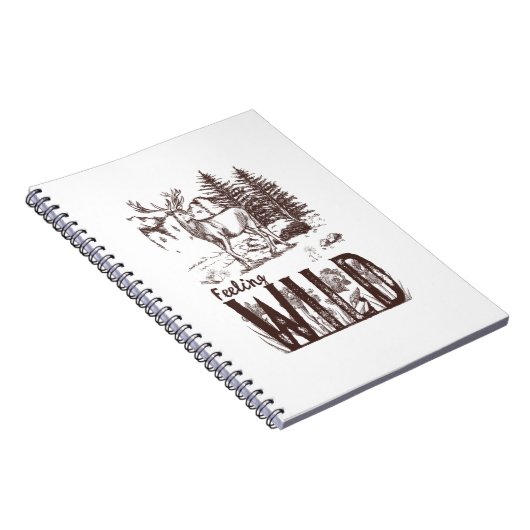 Gefühl wild notizblock (Rechte Seite)