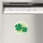 Gefühl wirklich 🍀 Lucky St. Patrick Day Clover Magnet (In Situ (Geschirrspüler))
