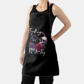 Gefühl Witchy Black Cat Classic T - Shirt Schürze (InSitu)
