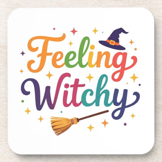 Gefühl Witchy Getränkeuntersetzer (Vorderseite)