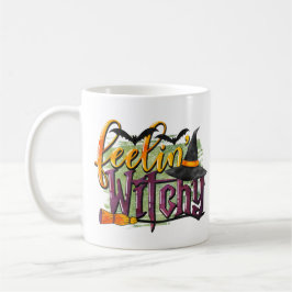 Gefühl Witchy Halloween Kaffeetasse