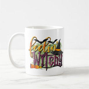 Gefühl Witchy Halloween Kaffeetasse