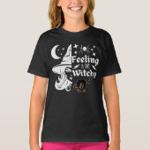 Gefühl Witchy lustige Halloween-Hexe T-Shirt (Vorderseite)