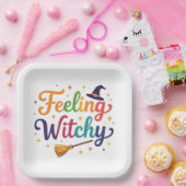 Gefühl Witchy Pappteller (Party)