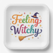 Gefühl Witchy Pappteller (Vorderseite)