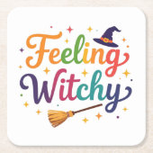 Gefühl Witchy Rechteckiger Pappuntersetzer (Vorderseite)