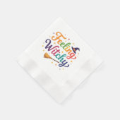 Gefühl Witchy Serviette (Ecke)