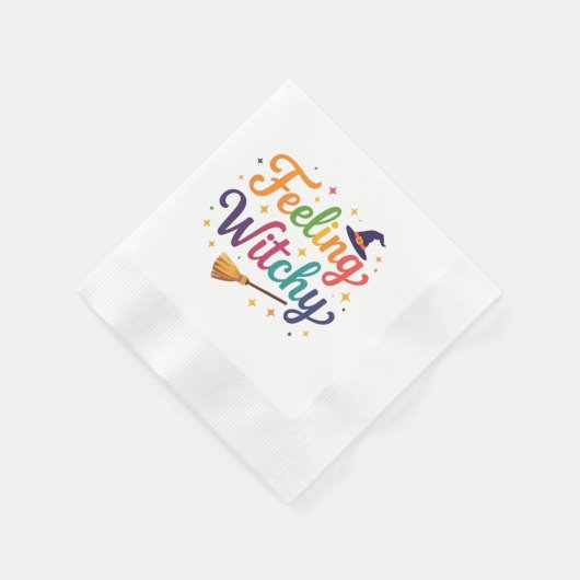 Gefühl Witchy Serviette (Ecke)