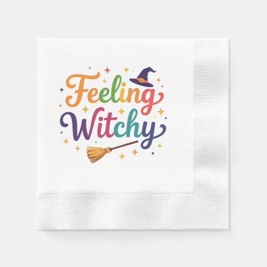 Gefühl Witchy Serviette (Vorderseite)