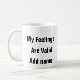 Gefühle der psychischen Gesundheit sind eine gülti Kaffeetasse