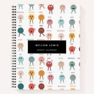 Gefühle Emotionen Gesichter Übersicht Schulberater Notizblock