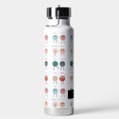 Gefühle Emotionen Gesichter Übersicht Schulberater Trinkflasche (rechts)