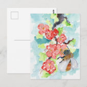 Gefühle für Blumenfrüchte Postkarte (Vorne/Hinten)