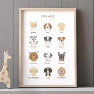 Gefühle für das Kinderplakat Dekoration