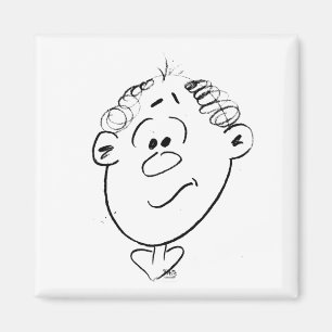 Gefühle Männer Zeichnend Tiere Magnet