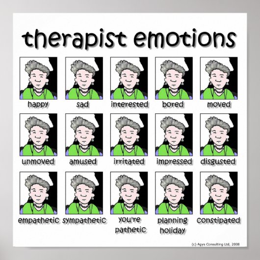 Gefühle Poster (Vorne)