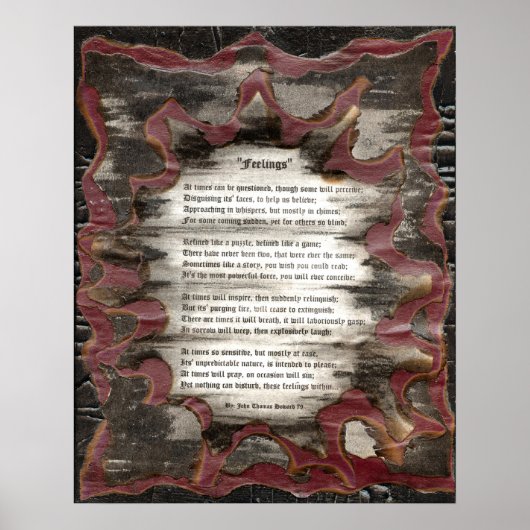 Gefühle Poster (Vorne)