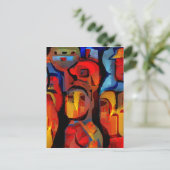 Gefühle Postkarte (Stehend Vorderseite)