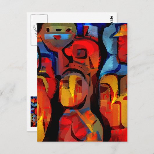 Gefühle Postkarte (Vorne/Hinten)