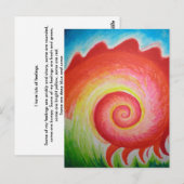 Gefühle Postkarte (Vorne/Hinten)