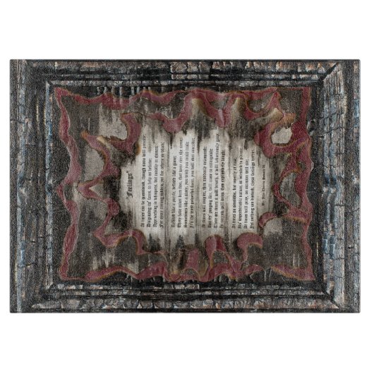 Gefühle Schneidebrett (Vorderseite)