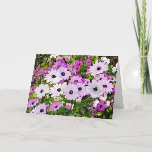 Gefühle und Blumen am Tag der Mutter Karte