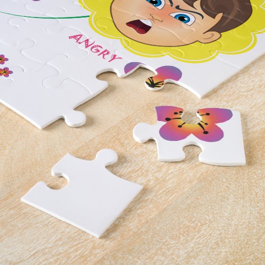 Gefühle und Gefühle Puzzle (Seite)