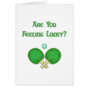 Gefühlglücklicher Ping Pong