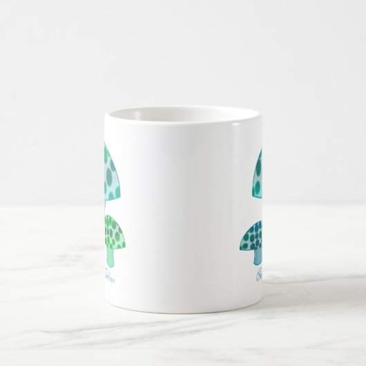 Gefühls-ausgereifte Pilz-Tasse Kaffeetasse (Mittel)