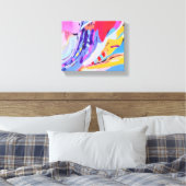 Gefühls Gone Wild Leinwanddruck (Insitu (Schlafzimmer))