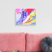 Gefühls Gone Wild Leinwanddruck (Insitu (Wohnzimmer))