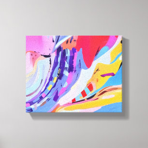 Gefühls Gone Wild Leinwanddruck