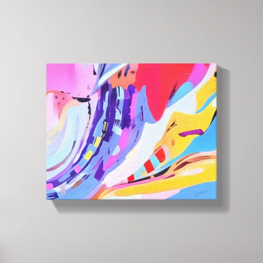 Gefühls Gone Wild Leinwanddruck (Vorderseite)