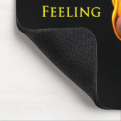 Gefühls-heißes Golf Bll Mousepad (Ecke)