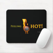 Gefühls-heißes Golf Bll Mousepad (Mit Mouse)