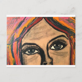 Gefühlvolle Augen Postkarte