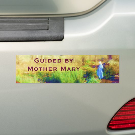 Geführt durch Mutter-Mary-Autoaufkleber Autoaufkleber (Auf Auto)