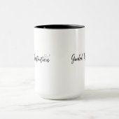 Geführt von Intuition Kaffee Tasse (Zentrum)