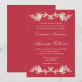 GEFÜHRT| WEDERINVITATION EINLADUNG (Vorne/Hinten)