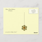 GEFÜHRTE GETRÄNKE Antik Weinbau, Rustikale Weinber Postkarte (Rückseite)