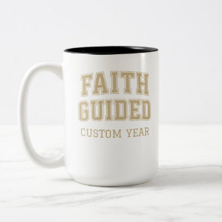 Geführte Vielfalt Jahr für Jahr Zweifarbige Tasse