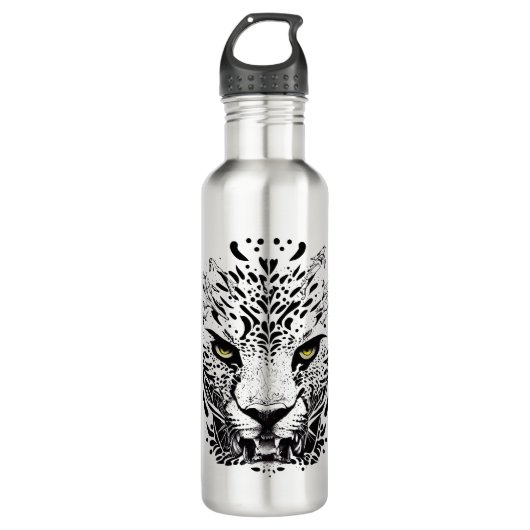 Geführter Tierpark California Edelstahlflasche (Vorderseite)