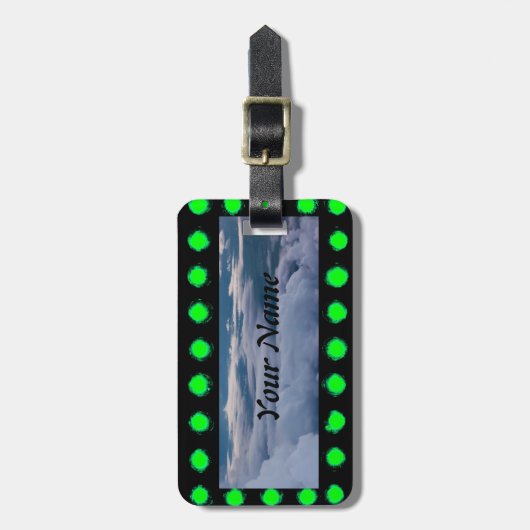 Geführter und Himmel-Abdeckungsentwurf Gepäckanhänger (Vorderseite vertikal)