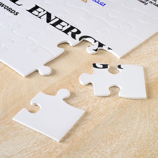 gefüllt mit biochemischer Energie (Krebs-Zyklus) Puzzle (Seite)