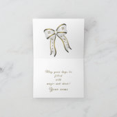 Gefüllte Weihnachtskarte mit Magie und Beifall Karte (Innenseite)